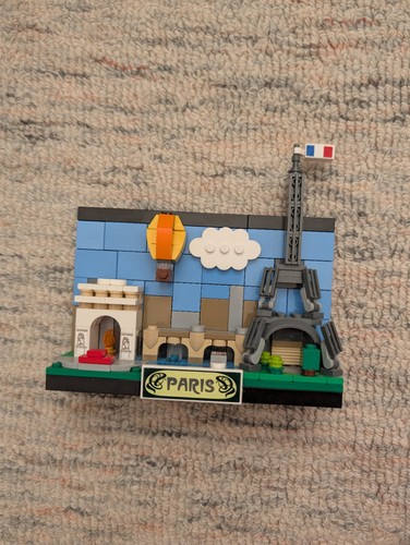 Lego creator paris postcard - creator:,