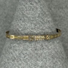 vintage rolled gold bangle