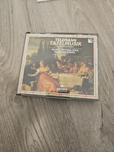 Telemann tafelmusik 4 disc - tafelmusik,