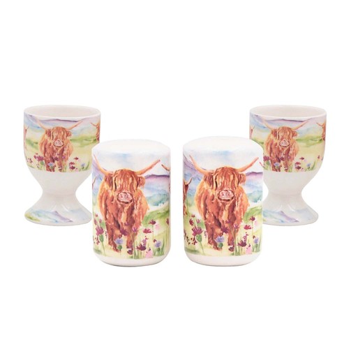 Salt pepper shakers - pepper, egg