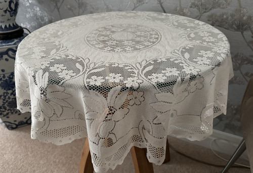 Pretty cream polyester - cream,