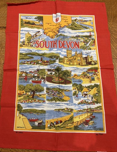 Vtg souvenir tea - tea, south