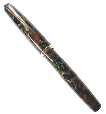 High End Maki-e Ishi Shoten Yotsubishi Urushi fountain pen. 14k Gold.