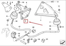 BMW 3 E46 Right Engine Support