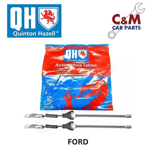 Rear handbrake cable pair fits - cable,