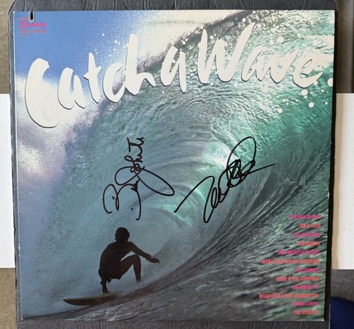 Beach boys signed - vinyl, catch