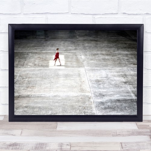 Dancer ballerina red dress - dancer,
