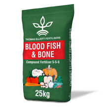 Blood Fish & Bone Organic Fertiliser For Trees, Plants, Fruit & Vegetables 25KG