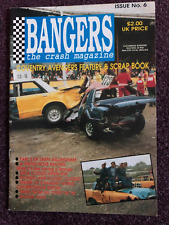 Stock car Banger racing magazine Bangers the crash magazine No.6 1995