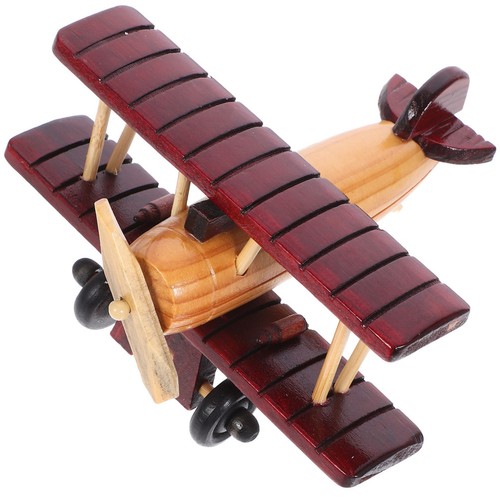 Vintage wooden plane model - vintage,