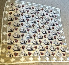 Beautiful Vintage Silk Liberty Of London Scarf With A Nautical/pirate Theme Rare