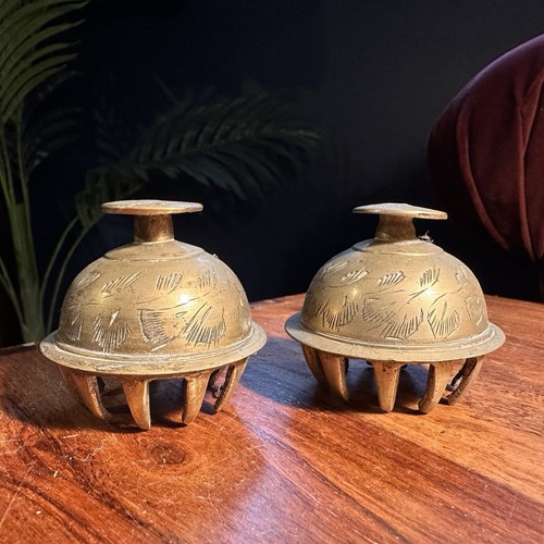 Vintage brass elephant - brass, claw