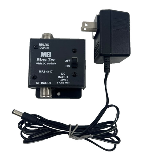 Mfj 4117 bias tee dc - mfj-4117, w/