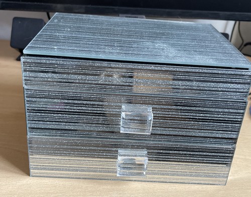 Dunelm glitter mirror glass - glitter,
