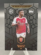 Black Edge Bukayo Saka Topps