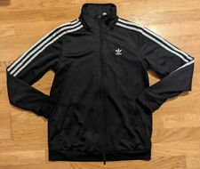 ADIDAS BLACK TRACKSUIT JACKET