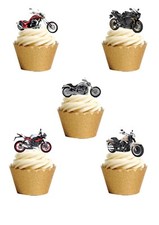 Cake toppers motorbike bike - toppers,