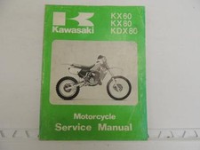 Kawasaki 1988 KX60 KX80 KDX80