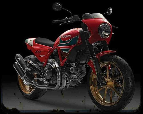 Ducati scrambler mike hailwood - ducati,