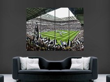 NEWCASTLE ST JAMES PARK STADIUM POSTER FOOTBALL CLUB GIANT WALL POSTER ART
