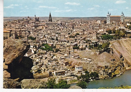 Toledo spain postcard - toledo,