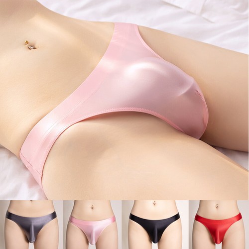 Mens low rise wet - look, shiny