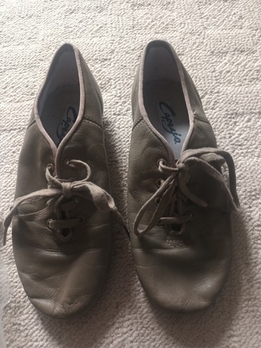 Capezio cg02 tan - leather, split