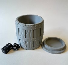 Dice Cup Barrel With Lid