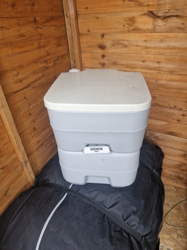 Portable camping toilet - camping,