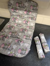 Reversible Cotton Pram Liner