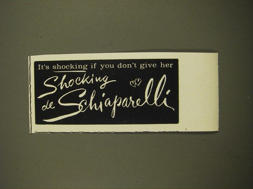 1961 shocking schiaparelli - 1961,