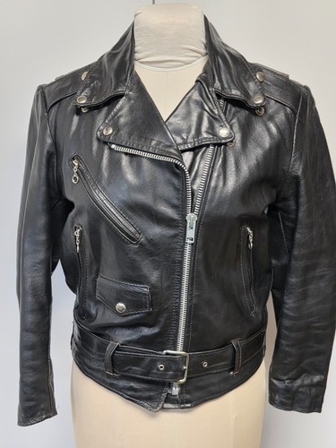 Vintage gino leathers black - leathers,
