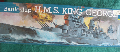 Revell 720 battleship hms - 1:720,