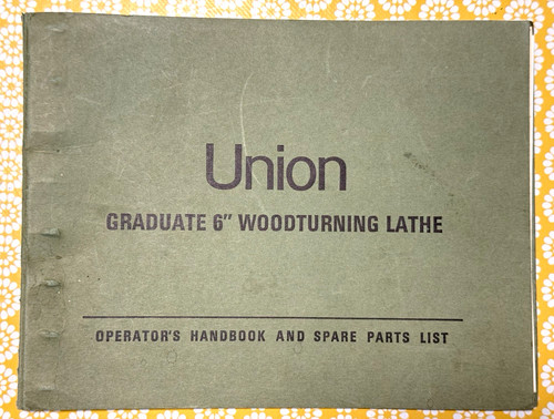 Union graduate woodturning - 6",