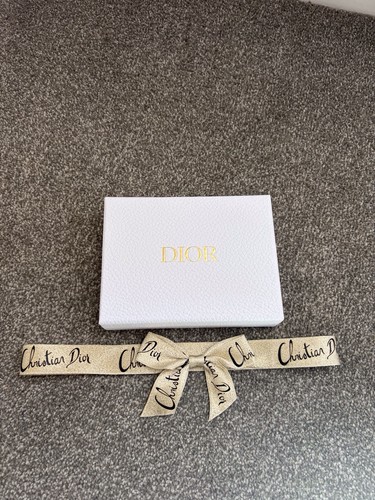 Dior small gift box and - , ribbon