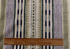 Carnegie Stripe Linen Fabric