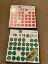 2 X Philips Magnetic Tapes - SP18 And lP18