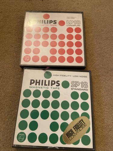 Philips magnetic tapes - x,