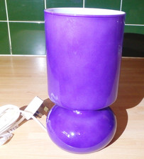 Retro Ikea Purple Glass lamp