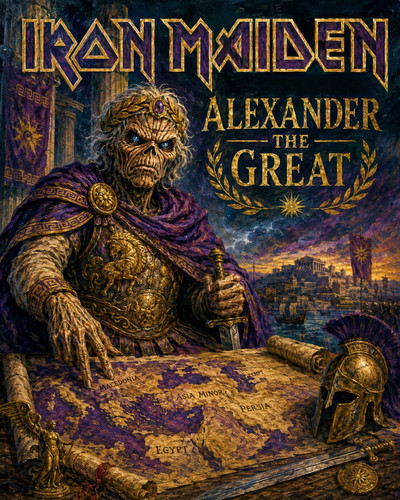 Iron maiden sew on patch - iron,