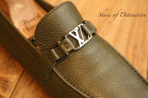 Louis vuitton green leather - louis,