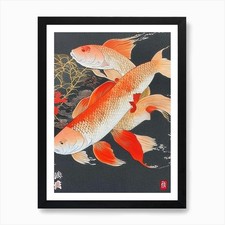 Benigoi Koi Fish 1, Ukiyo E