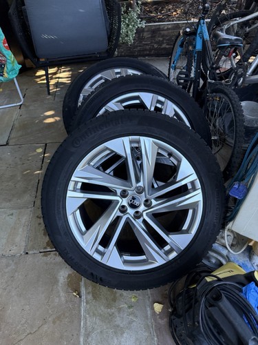 Genuine audi winter tyres - q7,