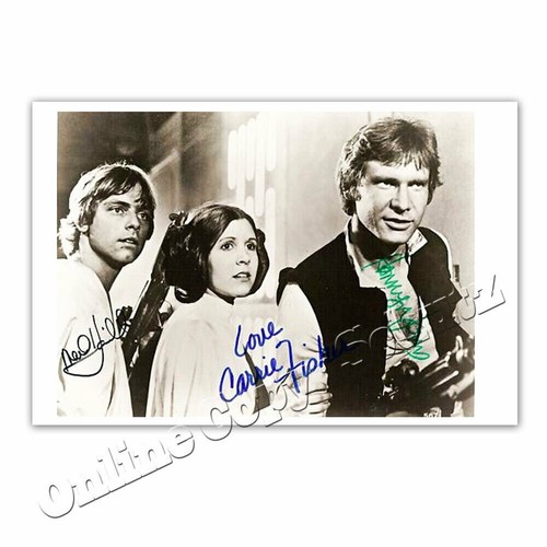 Star wars cast with mark - star,