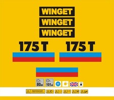 Winget Cement Mixer 175T Decal