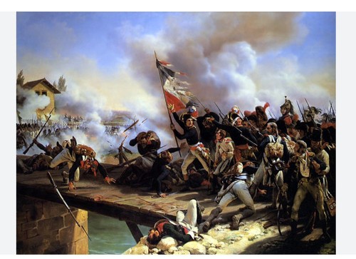 Napoleon battle pont d - battle, of