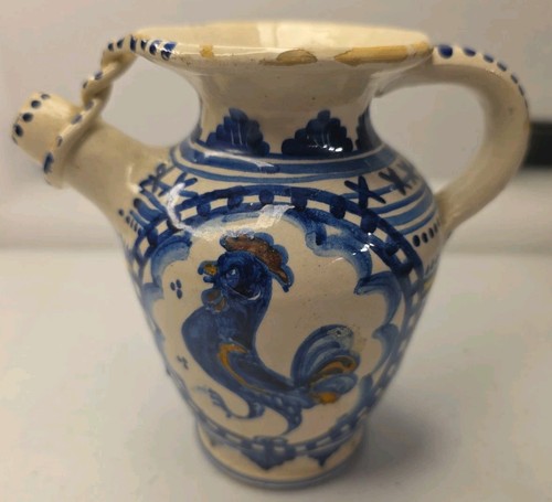 Vintage painted pottery - painted,