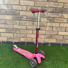 Mini Micro Deluxe Scooter - Three Wheels - Pink - Free Shipping