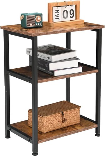 Tier side table - 3-tier, end