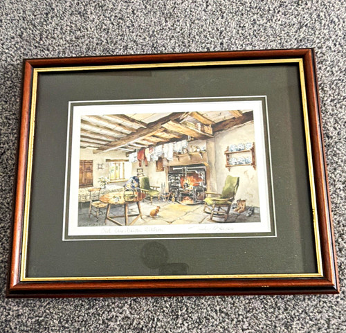 Judy boyes signed framed print - judy,